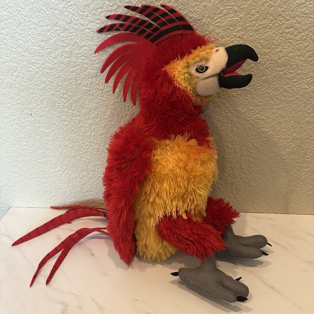 Wizarding World Harry Potter Fawkes The Phoenix Plush Toy Universal Orlando 14"